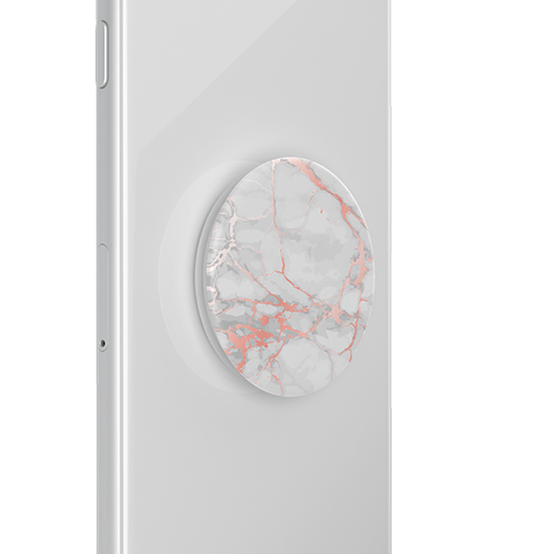 Rose Gold Lutz Marble — Adhesive PopGrip image number 5