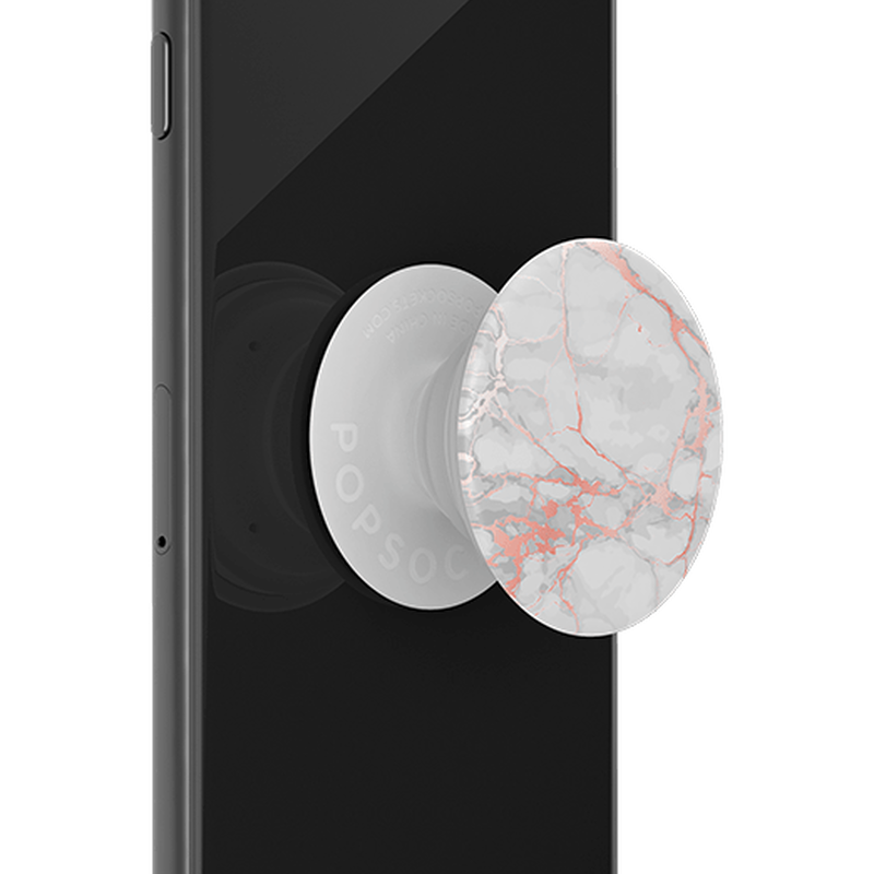 Rose Gold Lutz Marble — Adhesive PopGrip image number 4