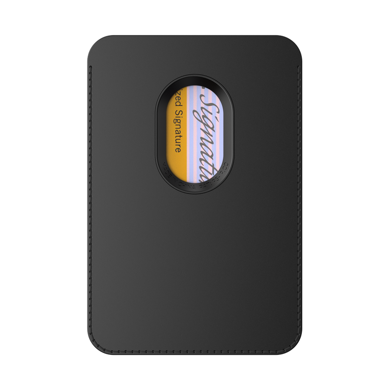 Black — Softgoods MagSafe PopWallet+ image number 8