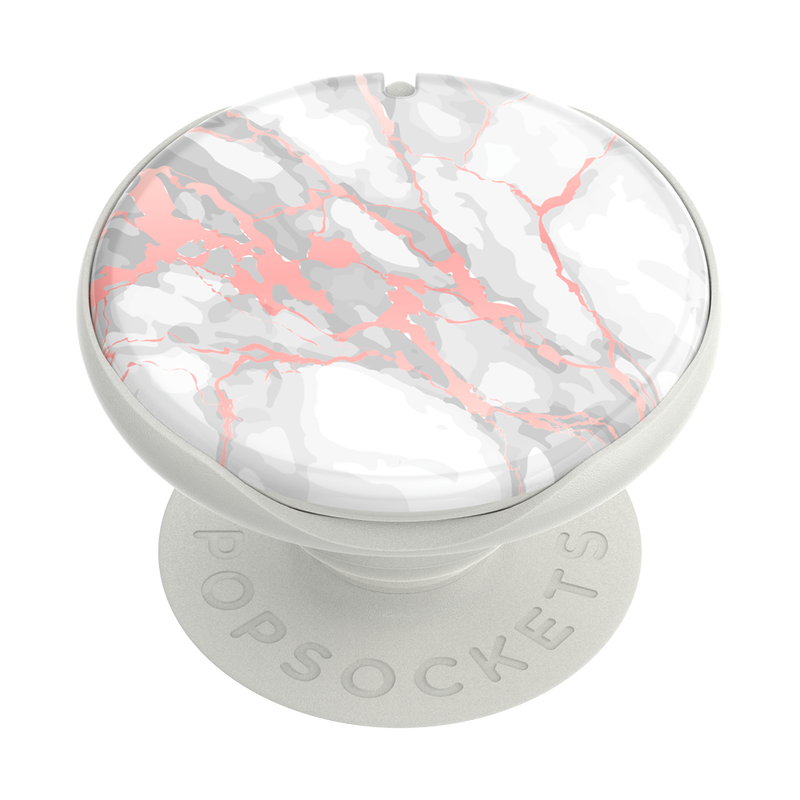 Rose Gold Lutz Marble — Adhesive PopGrip image number 1