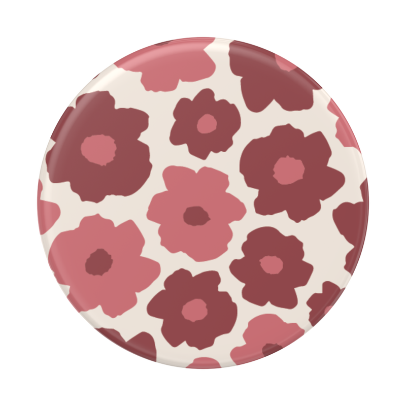 Mauve Floral — Adhesive PopGrip image number 1