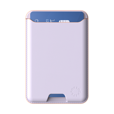 Secondary image for hover Pale Lavender — Softgoods MagSafe PopWallet+