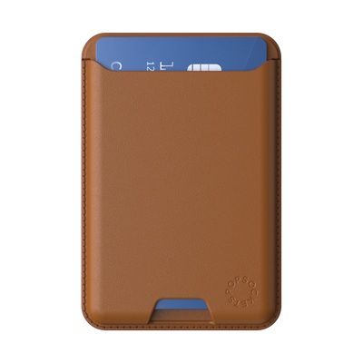 Secondary image for hover Cognac — Softgoods MagSafe PopWallet+