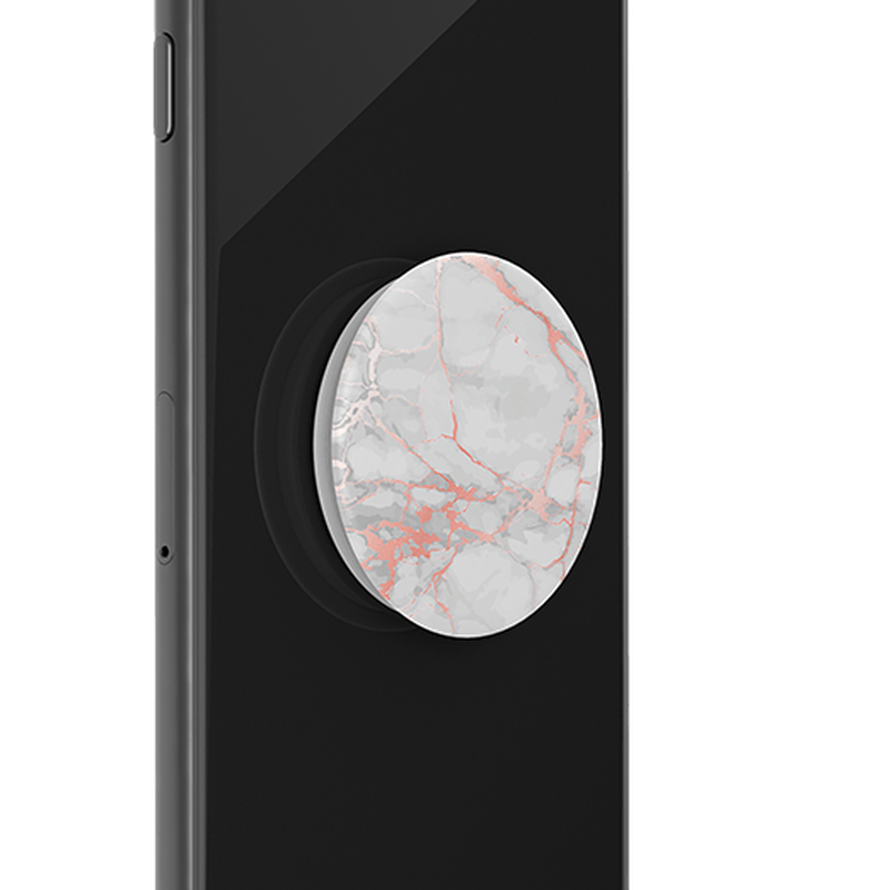 Rose Gold Lutz Marble — Adhesive PopGrip image number 3
