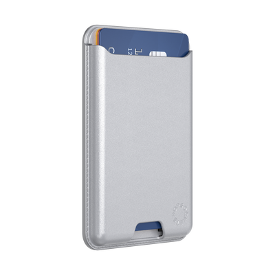Silver — Softgoods MagSafe PopWallet+