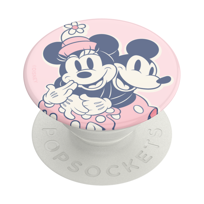 Mickey Mouse & Minnie Mouse Pink — Adhesive PopGrip image number 1