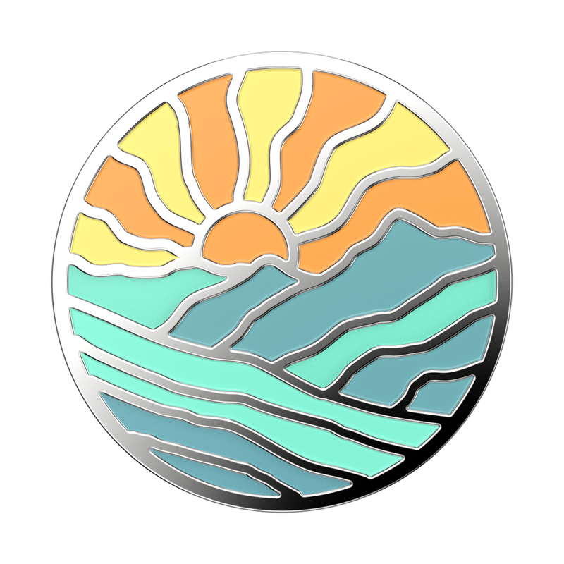 Mountain Rays — Adhesive PopGrip image number 0